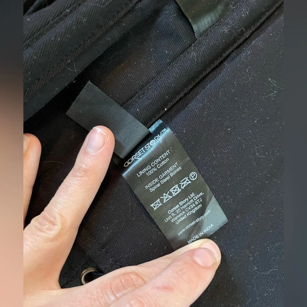 Corset Story Pirate Steampunk Corset Size 24 - Picture 7 of 9